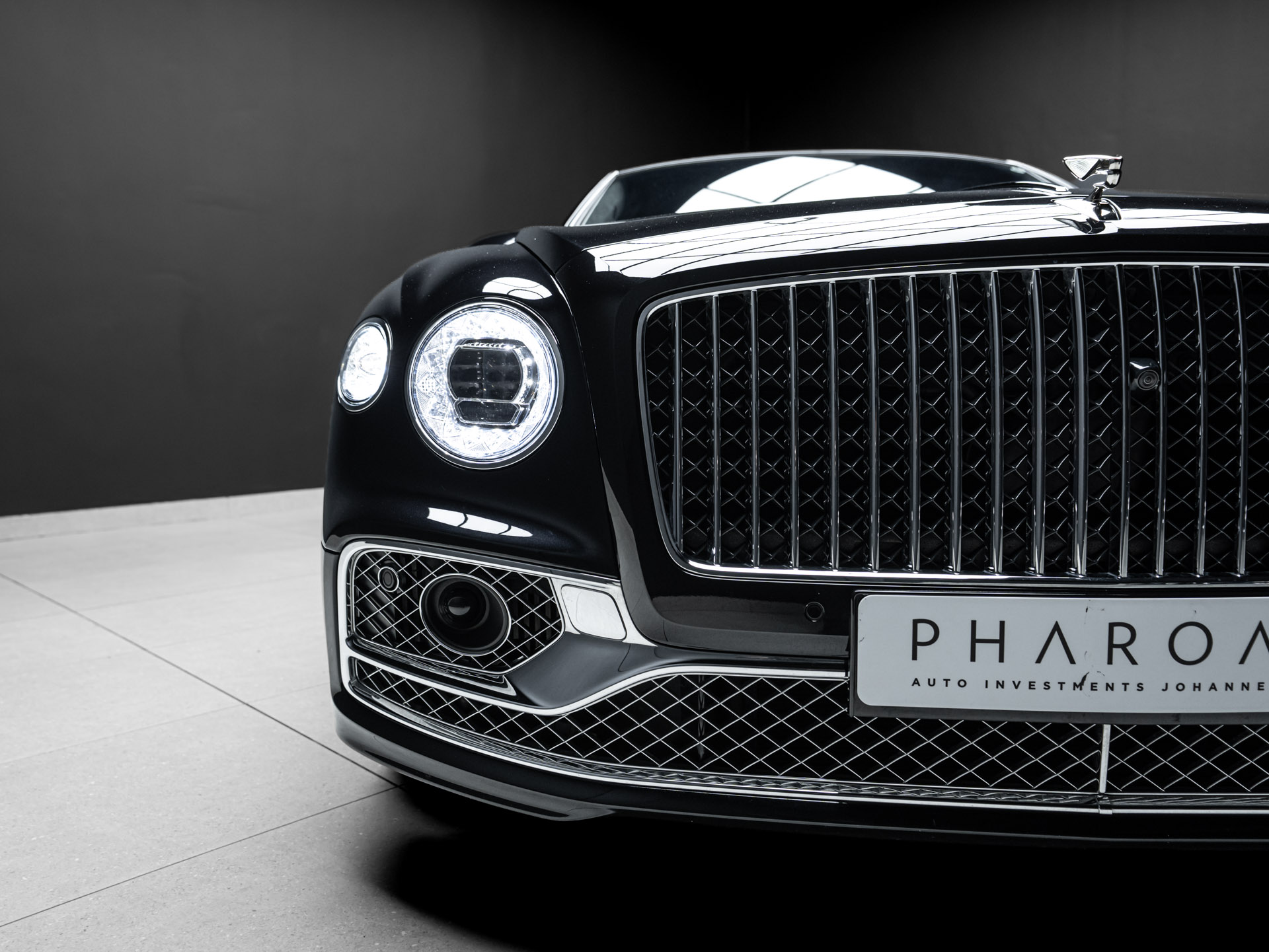 navy blue bentley flying spur azure 8