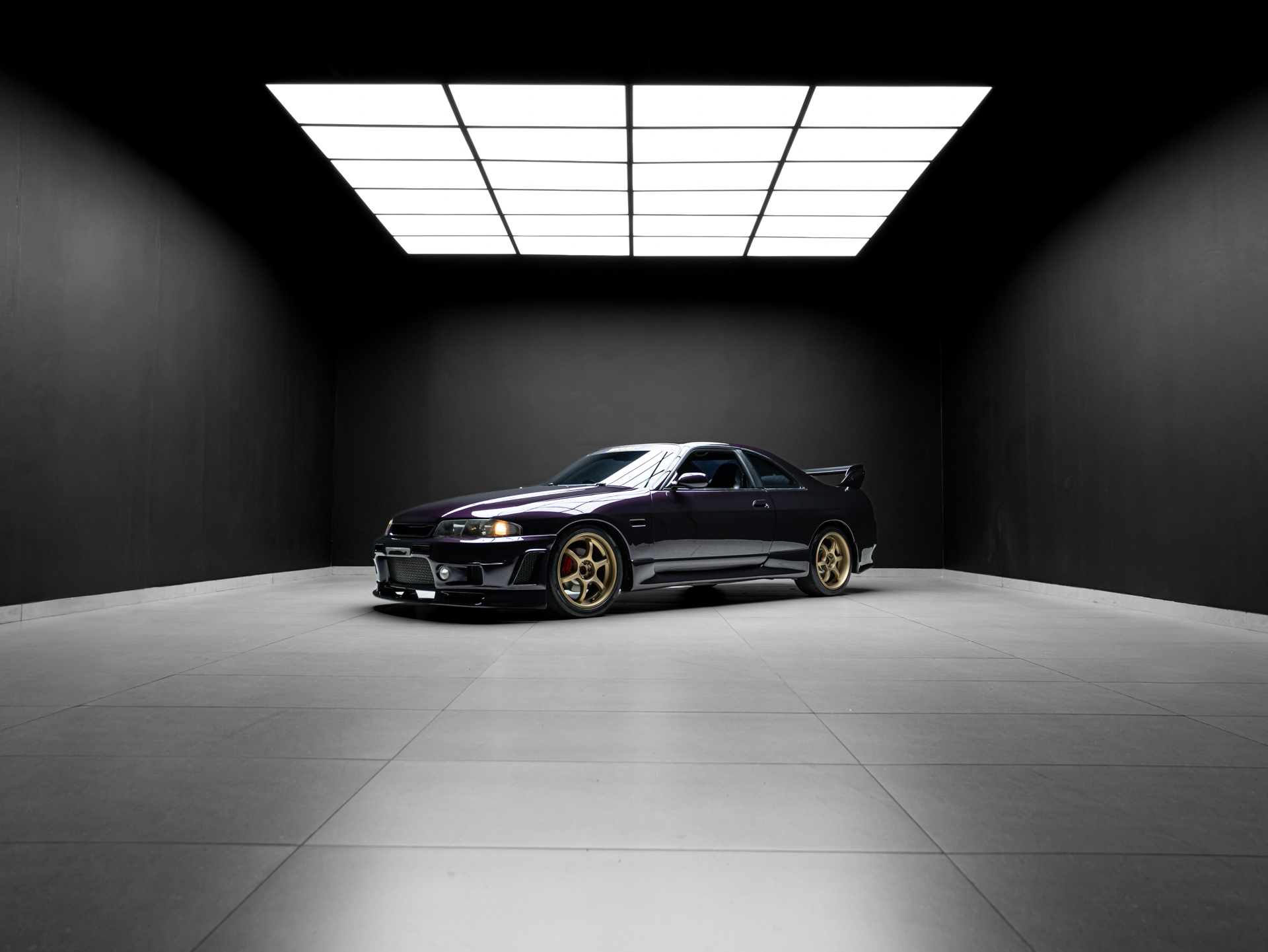 purple nissan skyline 2