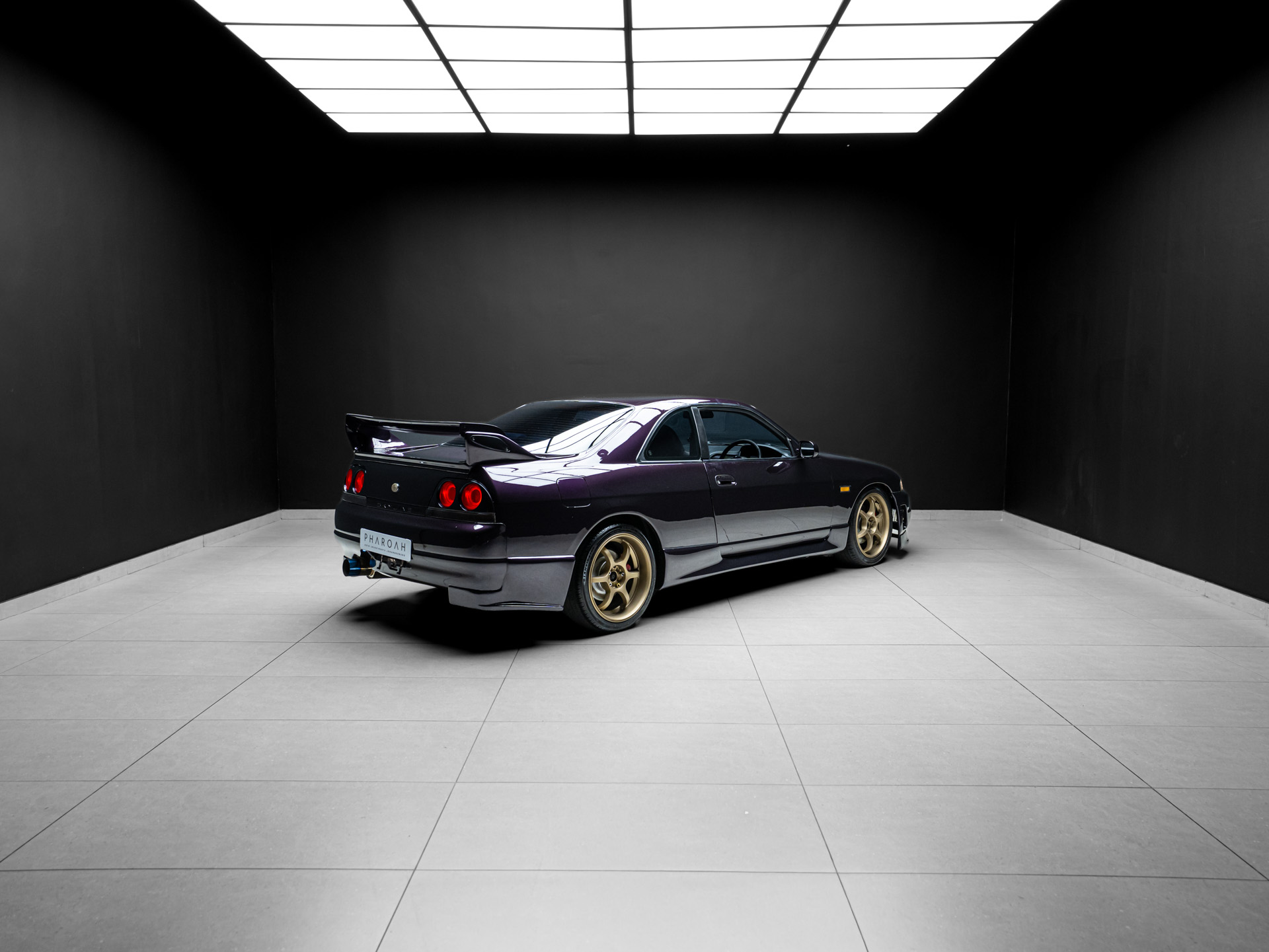 purple nissan skyline 9
