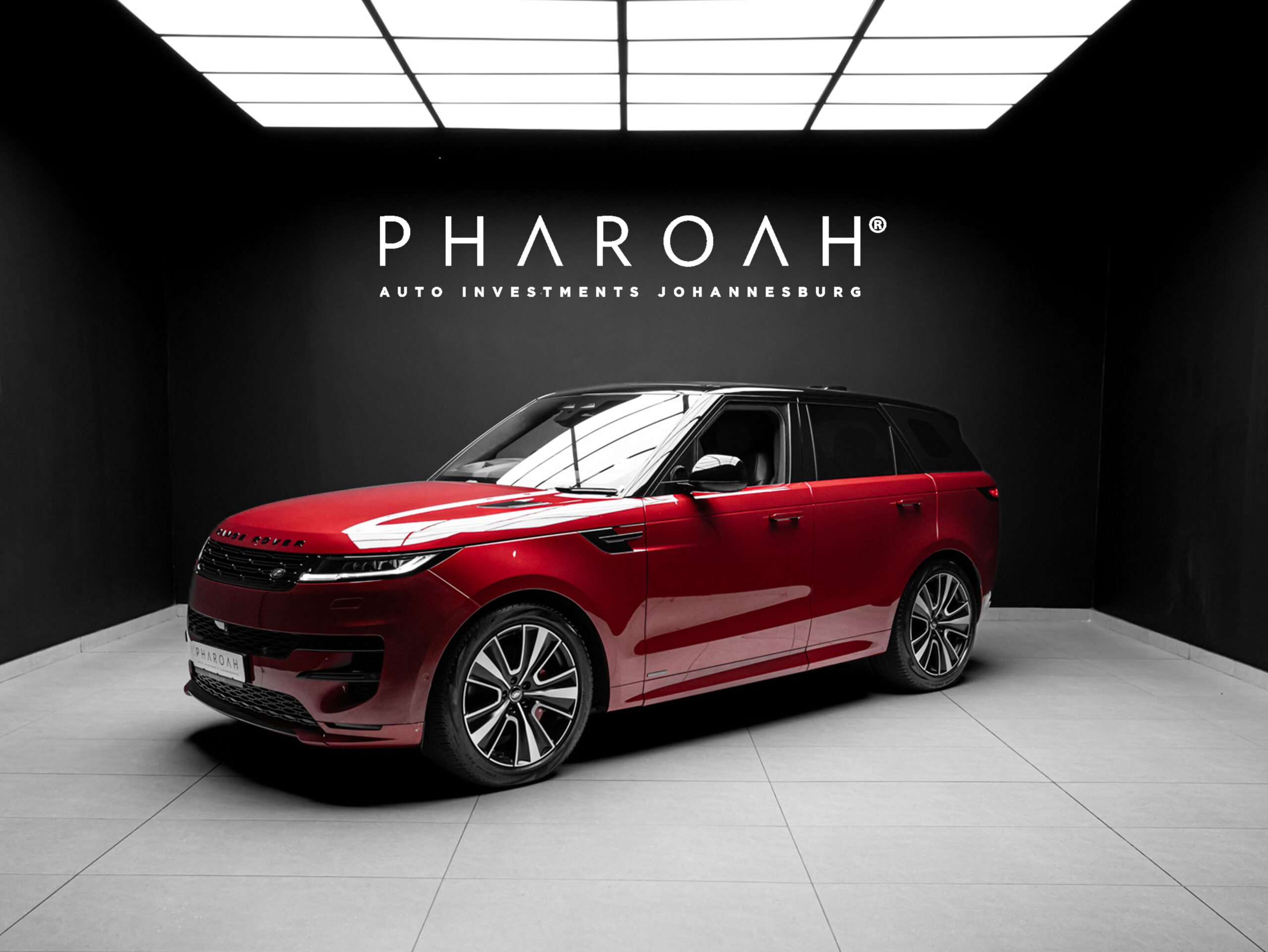 red range rover sport autobiography cover