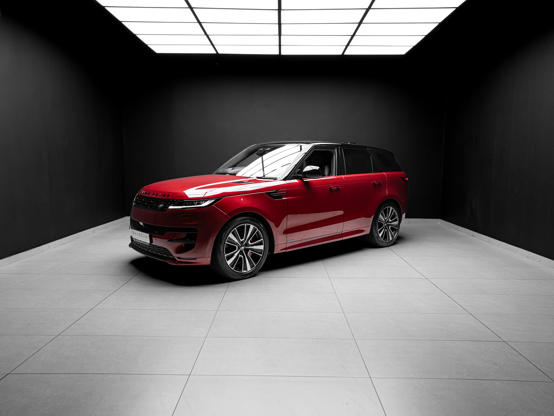 red range rover sport autobiography