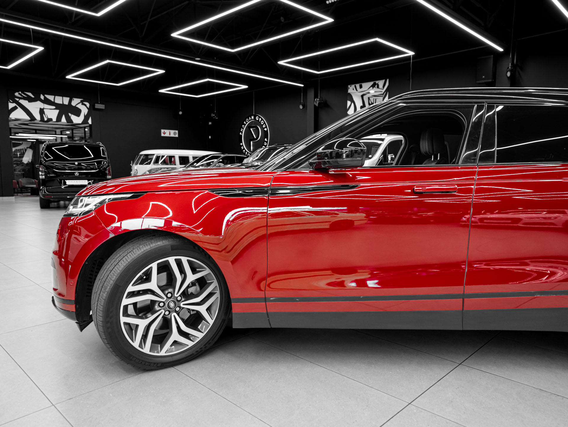 red range rover velar 14