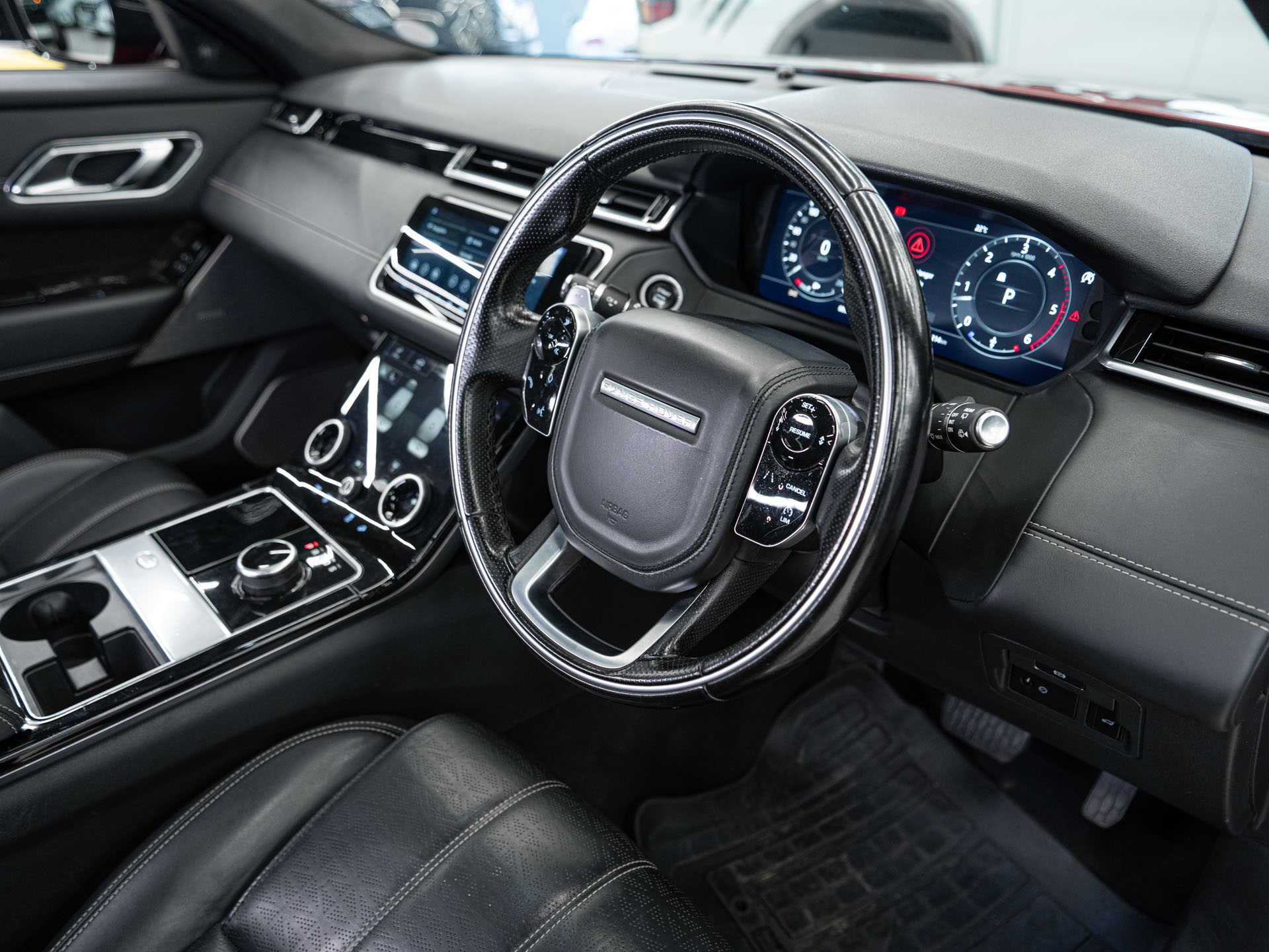 red range rover velar 18