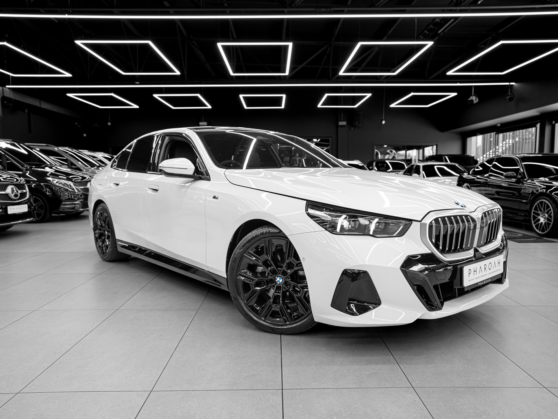 white bmw 520d 2