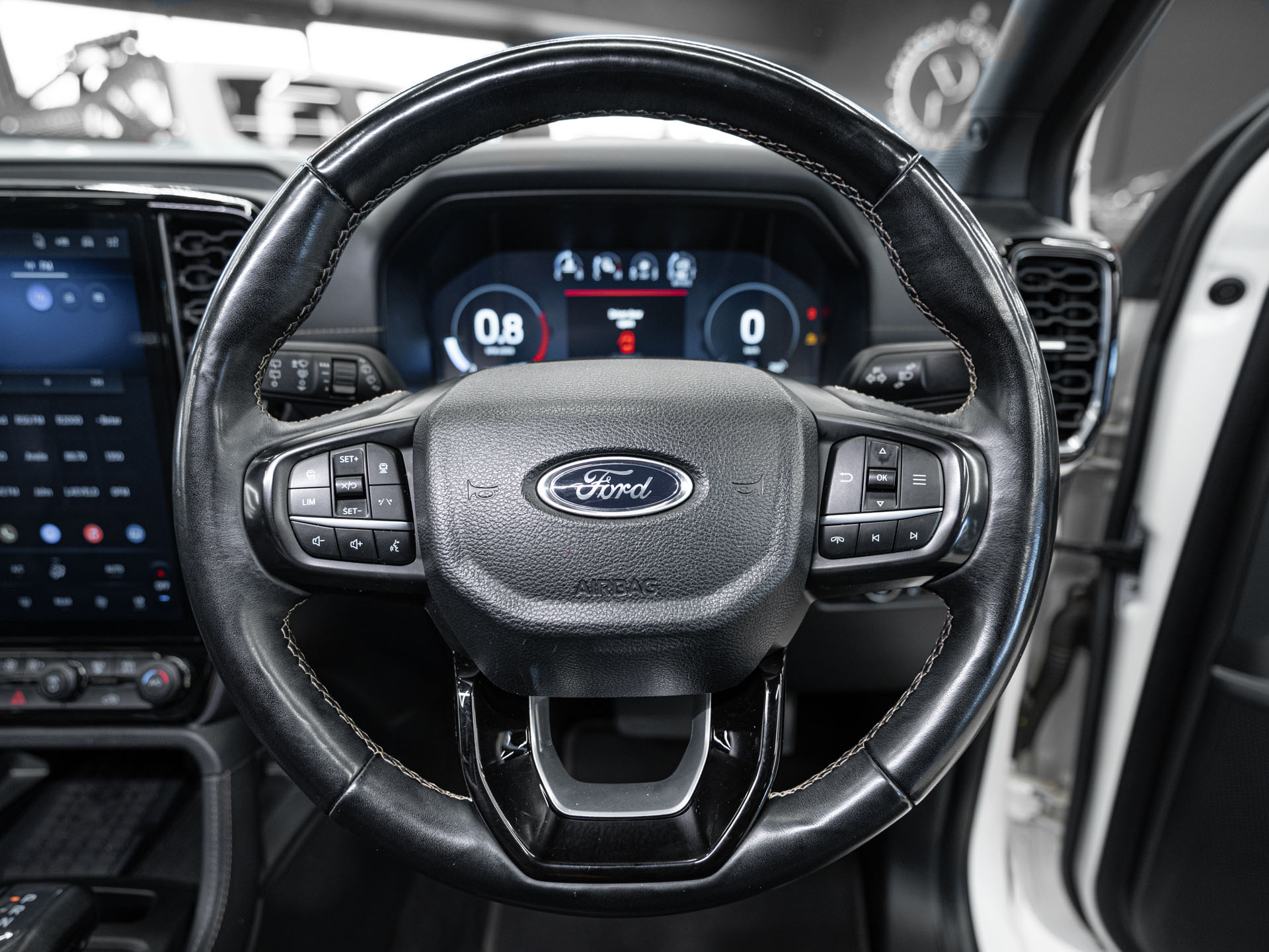 white ford everest platinum 21